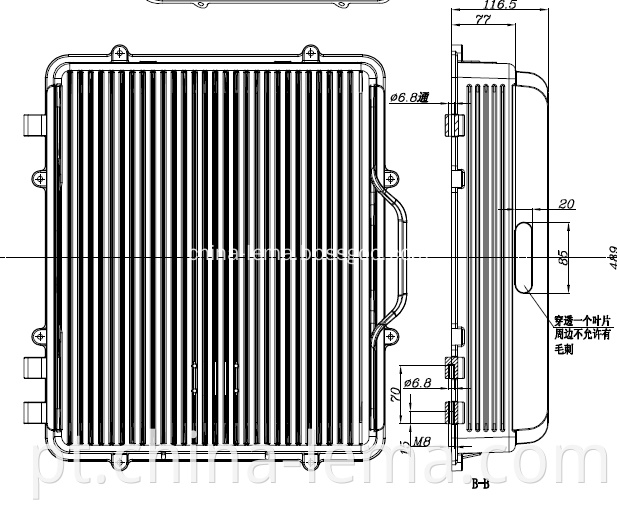 Aluminum Casting Repeater Chassis